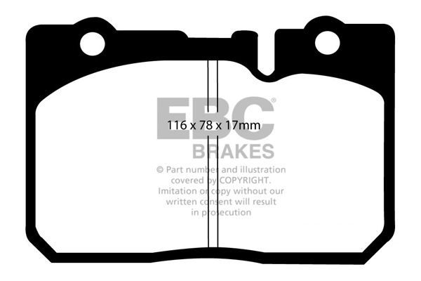 Remblokset EBC Brakes DP21154