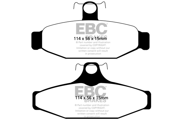 Remblokset EBC Brakes DP31165C