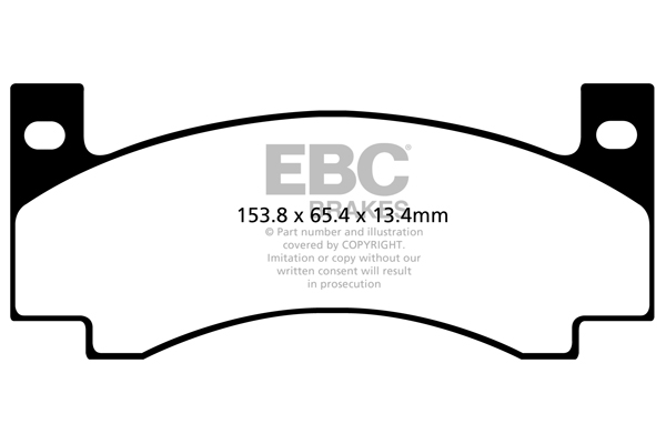 Remblokset EBC Brakes DP41176R