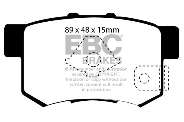 Remblokset EBC Brakes DP61193/2