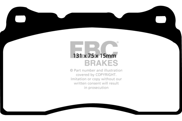 Remblokset EBC Brakes DP41210R