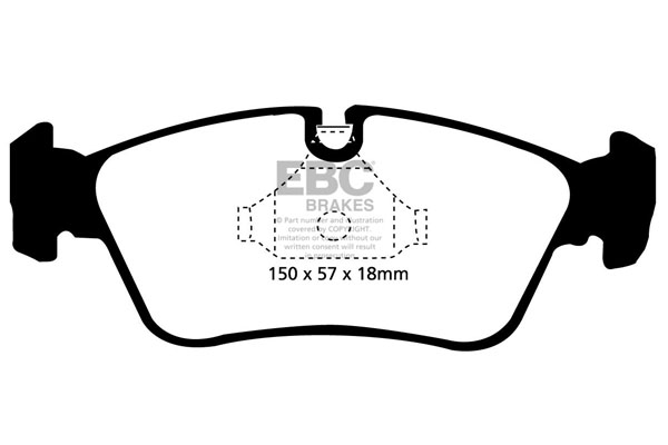 Remblokset EBC Brakes DP21211