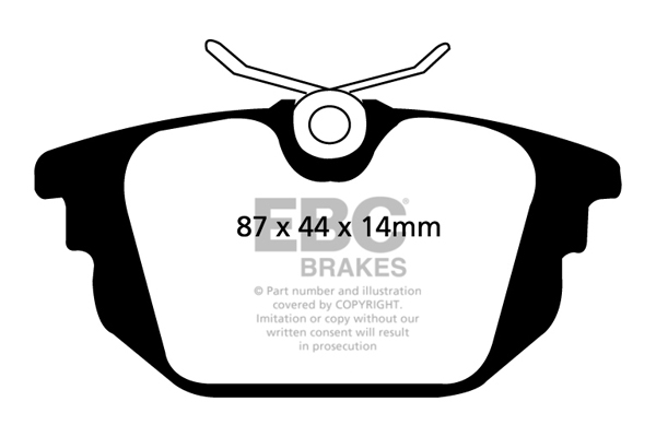 Remblokset EBC Brakes DP1214