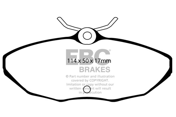 Remblokset EBC Brakes DP1221