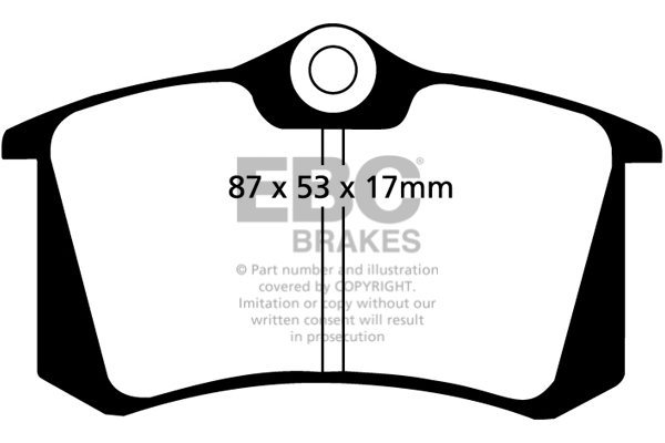 Remblokset EBC Brakes DP1230