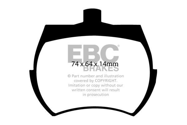 Remblokset EBC Brakes DP2127