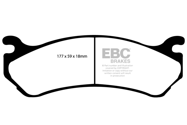 Remblokset EBC Brakes DP41304R