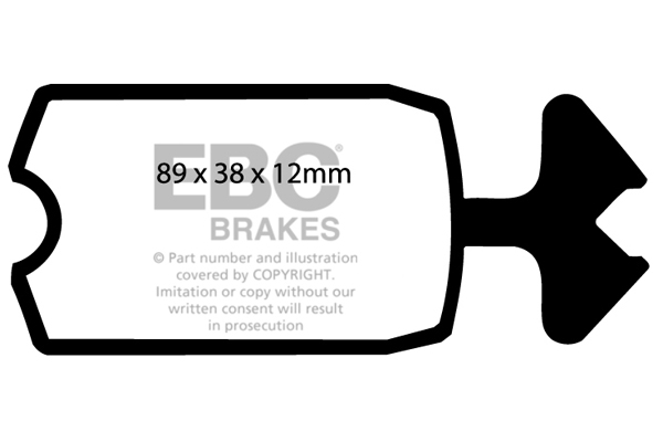 Remblokset EBC Brakes DP131