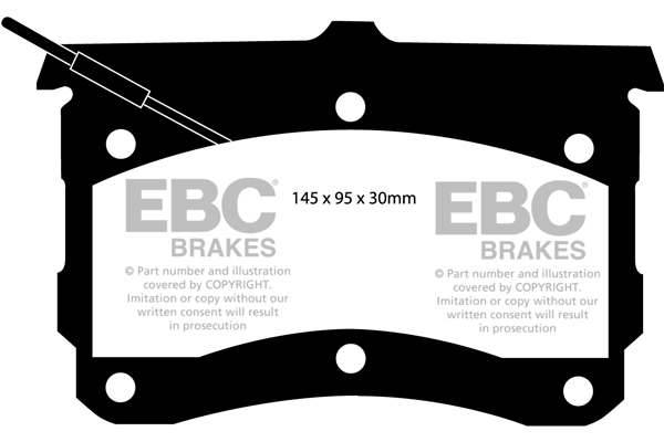 Remblokset EBC Brakes DP132