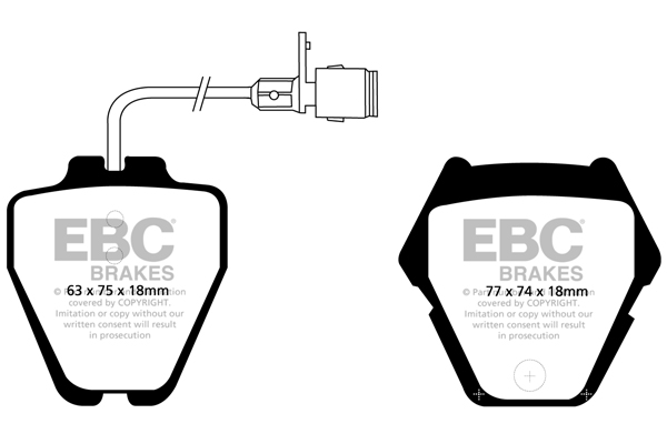 Remblokset EBC Brakes DP21328