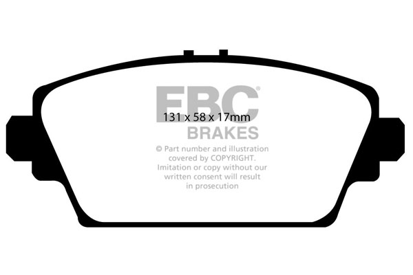 Remblokset EBC Brakes DP1339