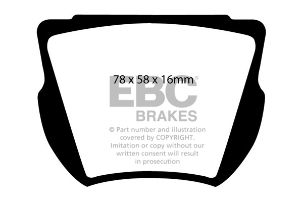 Remblokset EBC Brakes DP2134