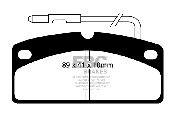 Remblokset EBC Brakes DP1342