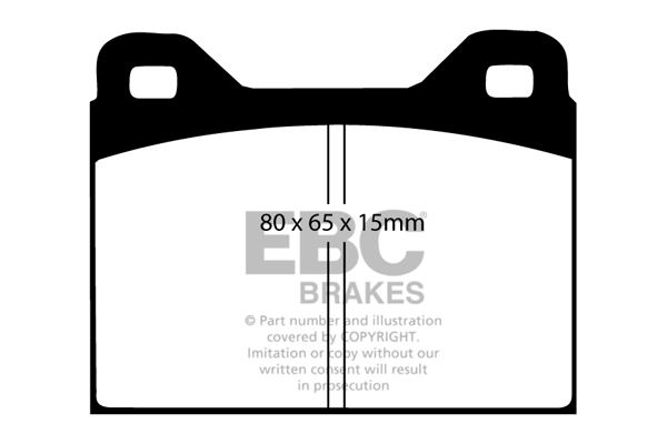 Remblokset EBC Brakes DP135