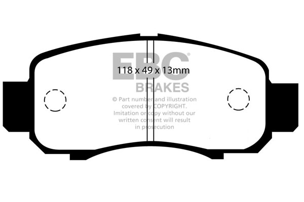 Remblokset EBC Brakes DP1355