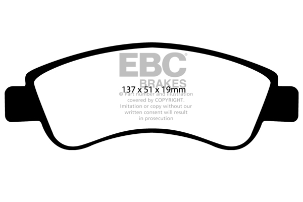 Remblokset EBC Brakes DP41374R