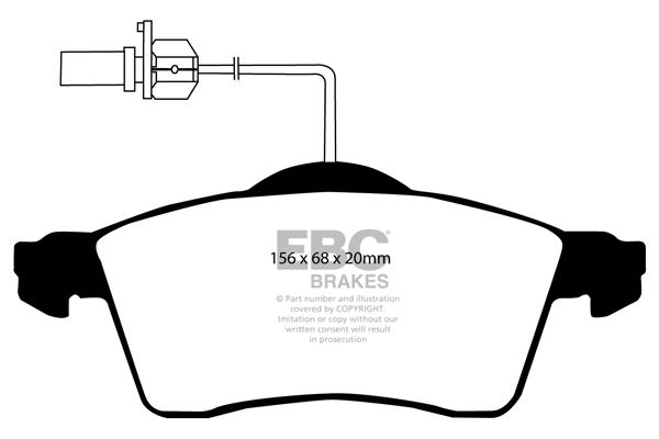 Remblokset EBC Brakes DP1398