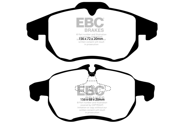 Remblokset EBC Brakes DP1414