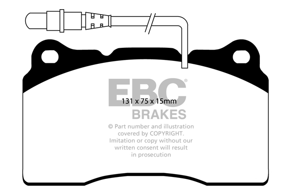 Remblokset EBC Brakes DP1419