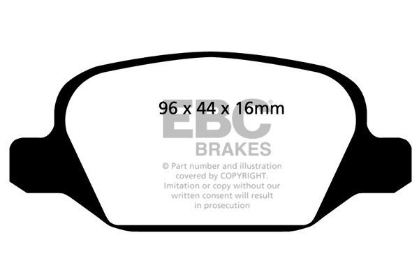 Remblokset EBC Brakes DP1430