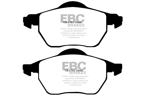 Remblokset EBC Brakes DP31439C