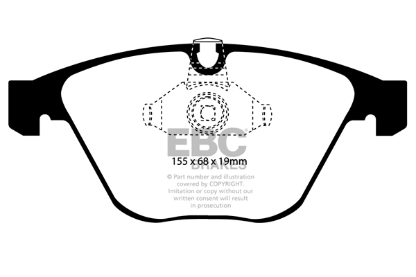 Remblokset EBC Brakes DP41449R