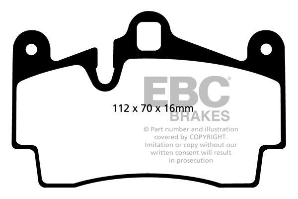 Remblokset EBC Brakes DP61474