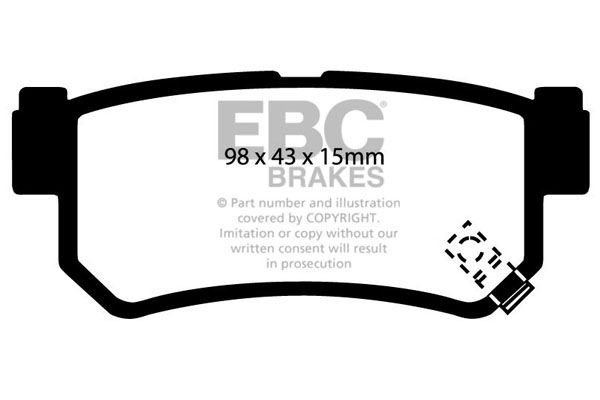 Remblokset EBC Brakes DP1477