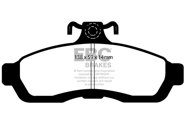Remblokset EBC Brakes DP21502