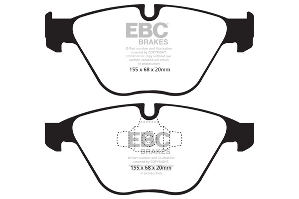 Remblokset EBC Brakes DP1512