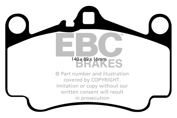 Remblokset EBC Brakes DP31515C