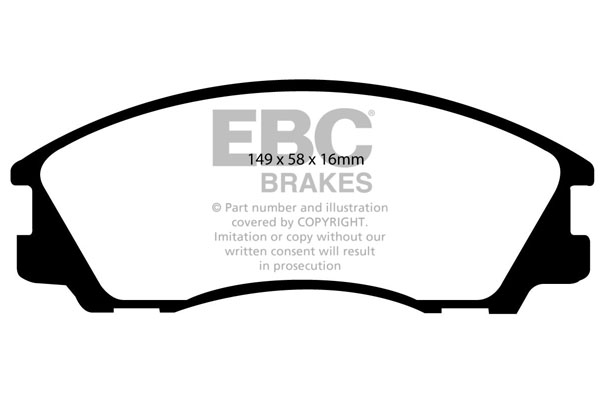 Remblokset EBC Brakes DP1531