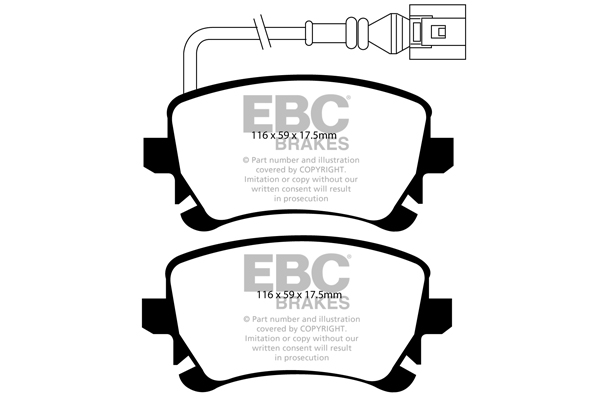 Remblokset EBC Brakes DP1534