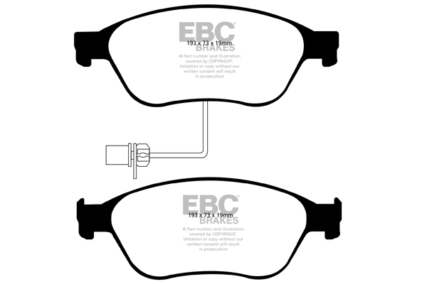 Remblokset EBC Brakes DP41535R