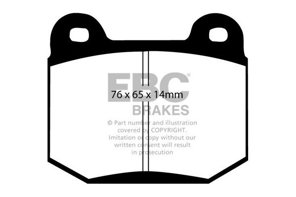 Remblokset EBC Brakes DP31538C