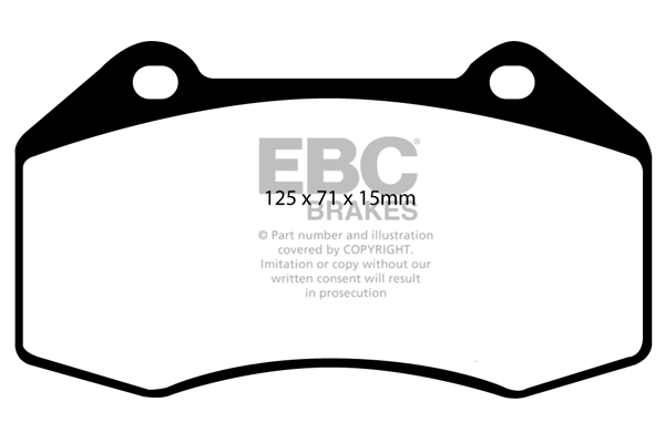 Remblokset EBC Brakes DP1539