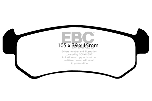 Remblokset EBC Brakes DP1548