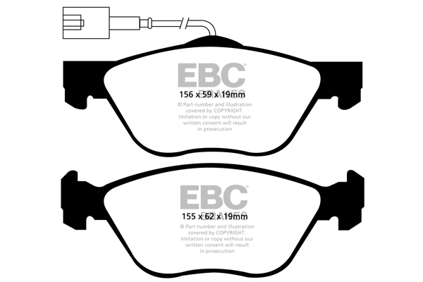 Remblokset EBC Brakes DP1571