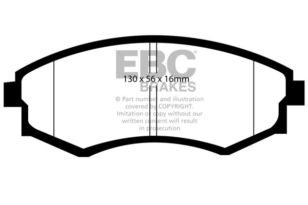 EBC Brakes Remblokset DP1581