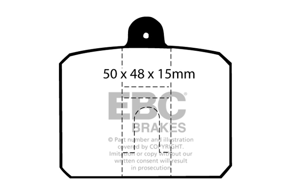 Remblokset EBC Brakes DP159