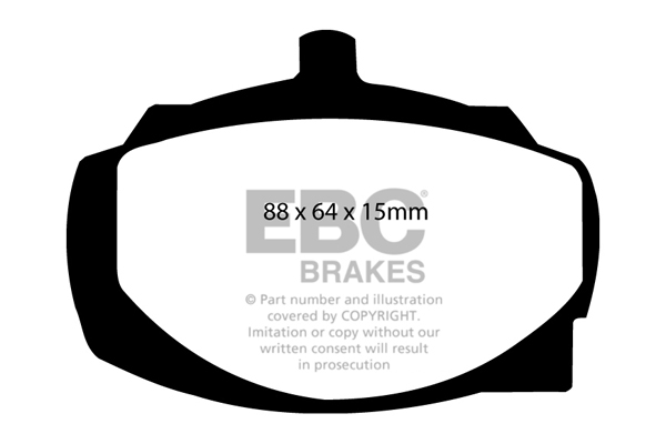 Remblokset EBC Brakes DP2161