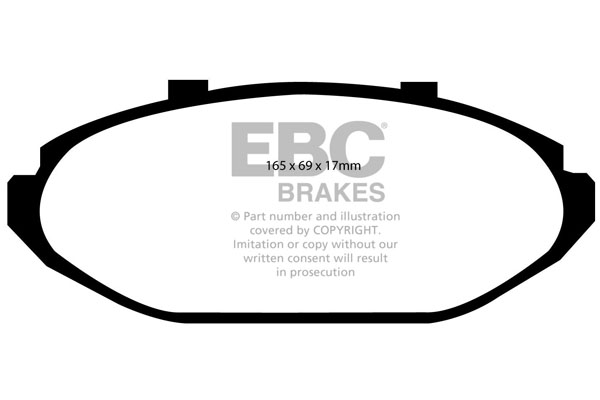 Remblokset EBC Brakes DP21615