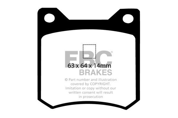 Remblokset EBC Brakes DP3162C