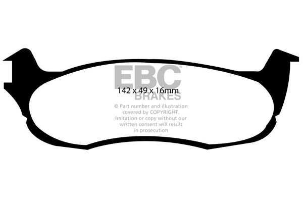 Remblokset EBC Brakes DP61633