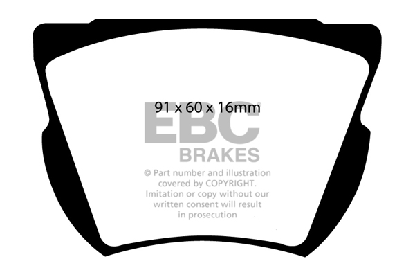 Remblokset EBC Brakes DP2165