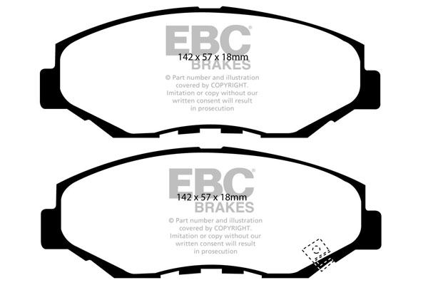 Remblokset EBC Brakes DP1655