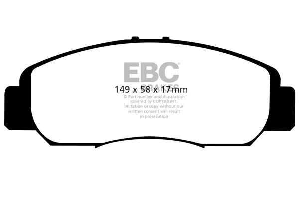 Remblokset EBC Brakes DP1669