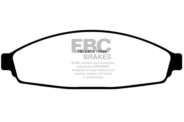 Remblokset EBC Brakes DP21676