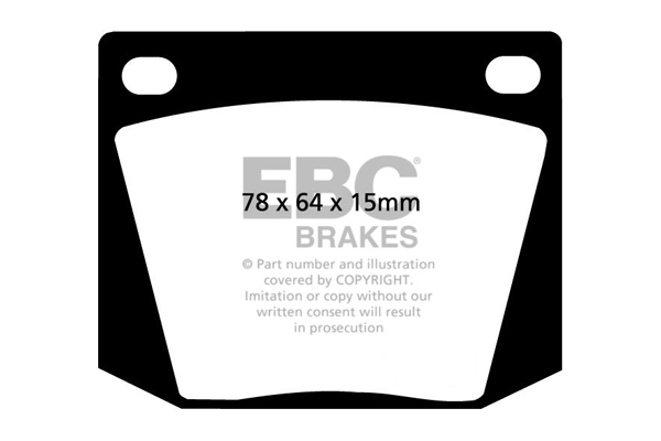 Remblokset EBC Brakes DP169