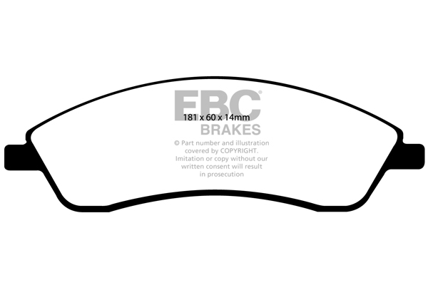 Remblokset EBC Brakes DP1692